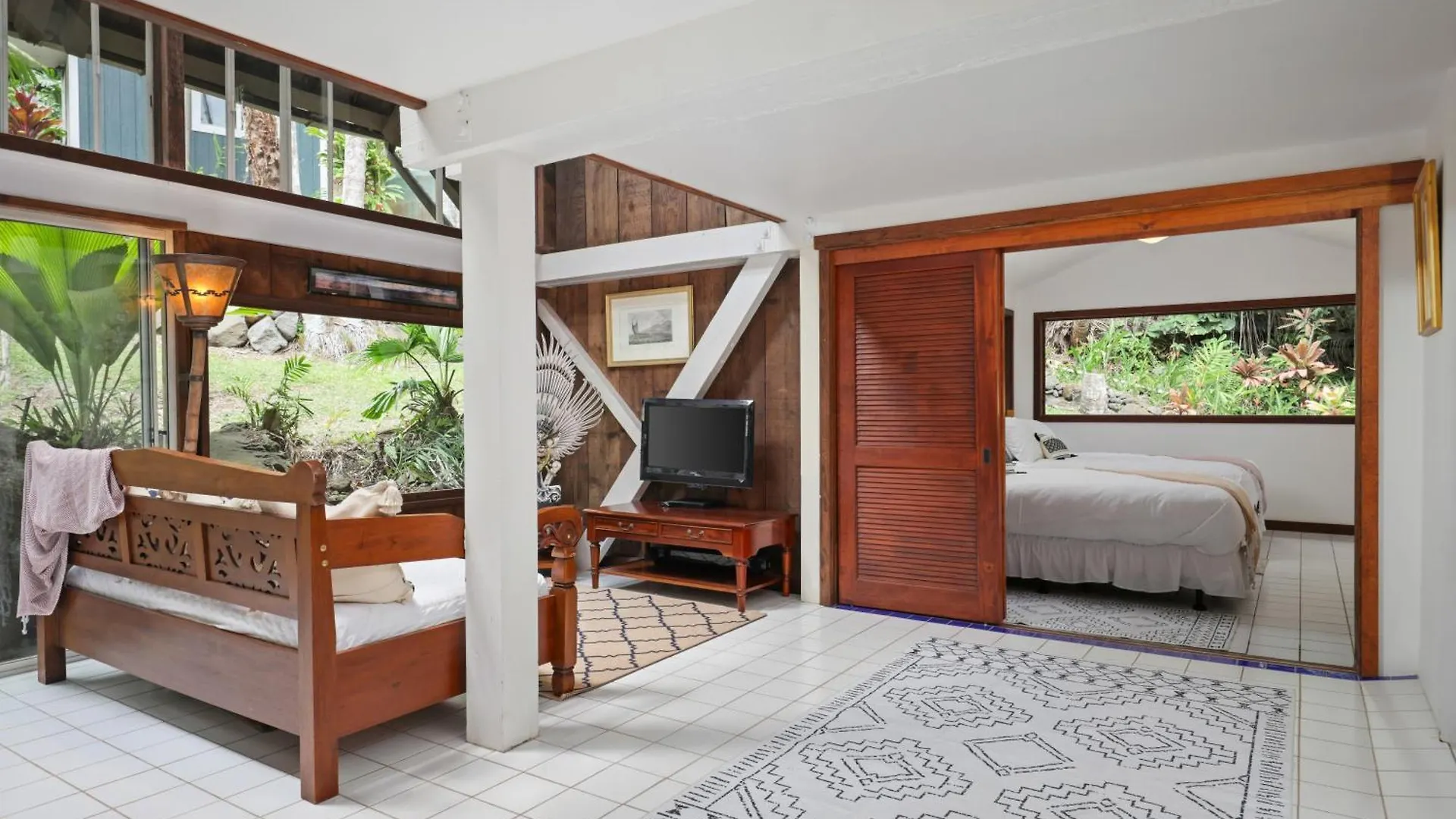 Ferienhaus Waipio Valley Botanical Garden With Waterfall & Beach Access! USA